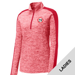 LST397 - EMB - N118E004 - Ladies 1/4 Zip Pullover